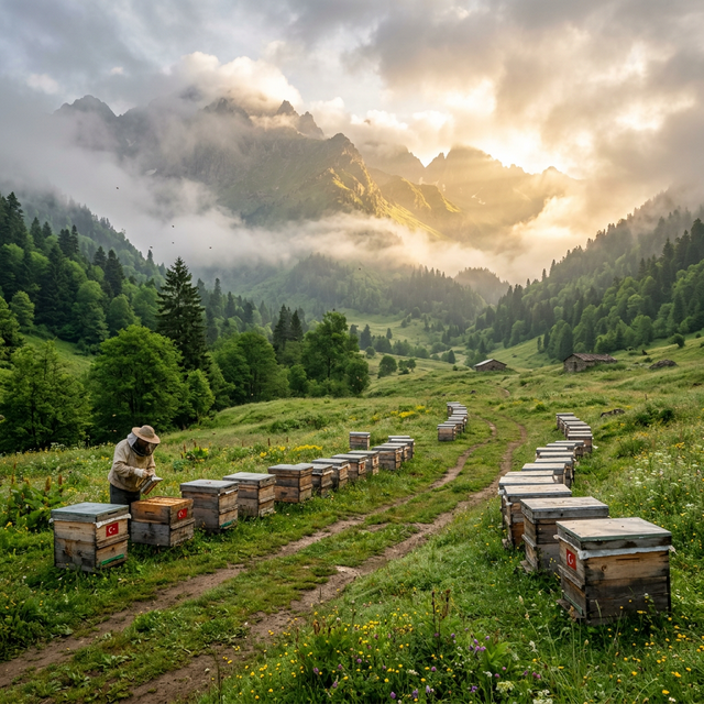 Arılık Manzarası